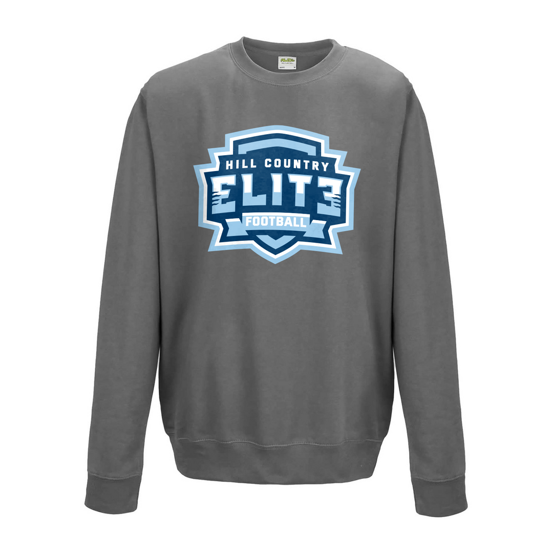 Hill Country Elite Logo Cotton Crew Neck Sweatshirt