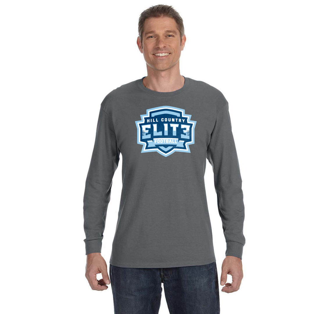 Hill Country Elite Logo Cotton Long Sleeve Shirt